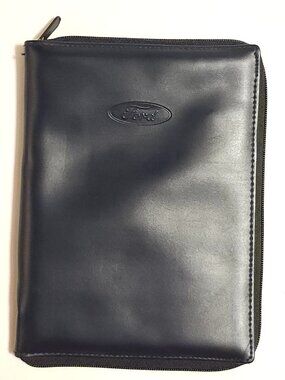 Ford Owner's Manual Zippered Case FCS12547P Vintage F75J19A342-AA